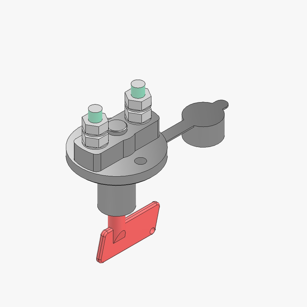 Hoofdschakelaar accu 