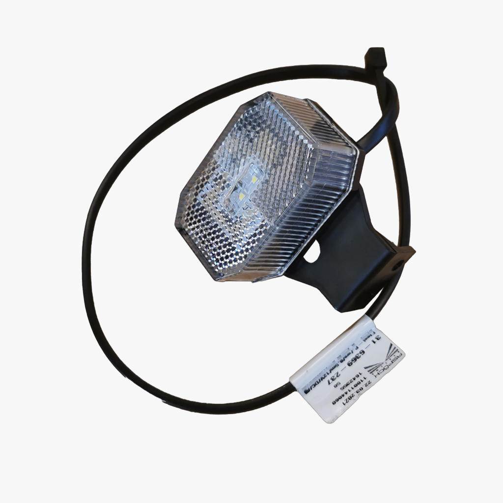 Breedtelamp LED met houder en kabel 500mm horiz.