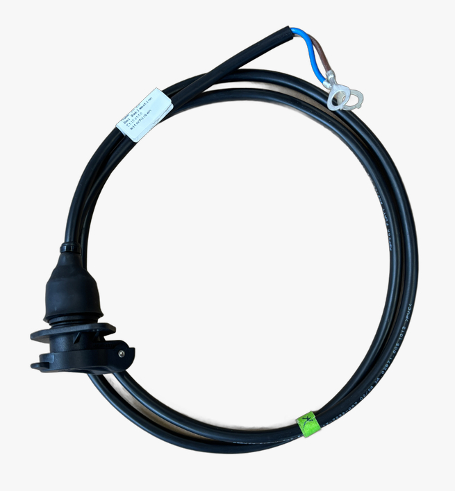 3-polige bijlaadstekkerdoos  DIN9680 met kabel cpl