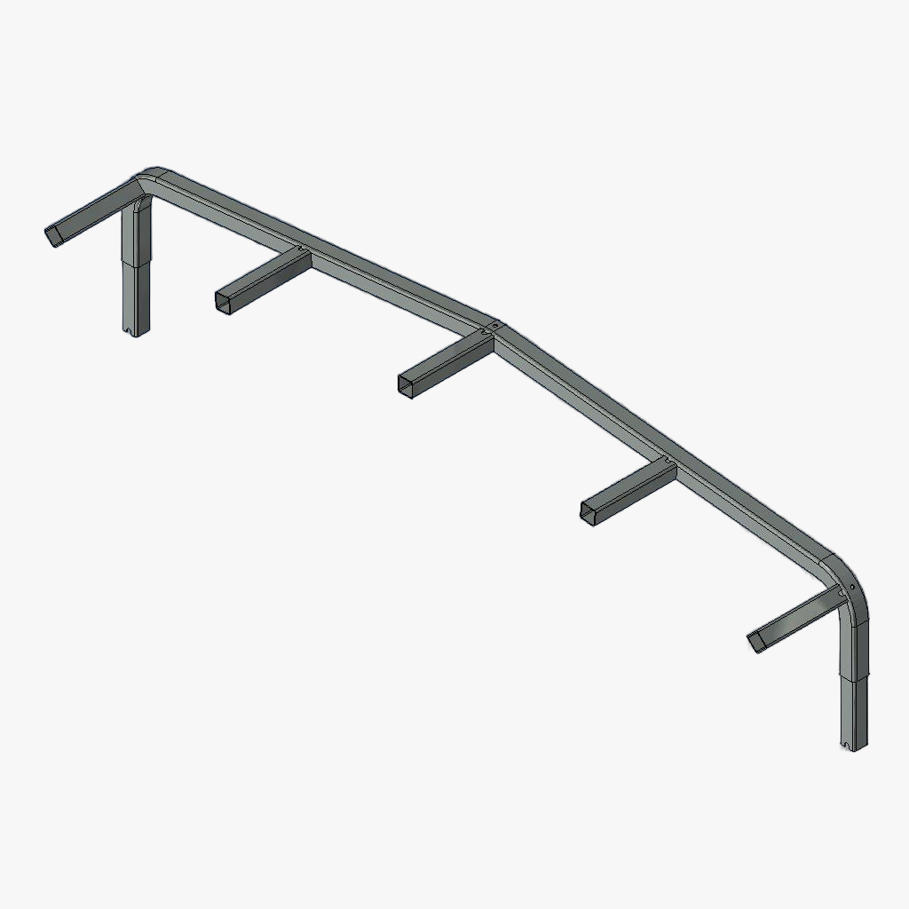 Kaptoog P170 Voor/Achter Zink