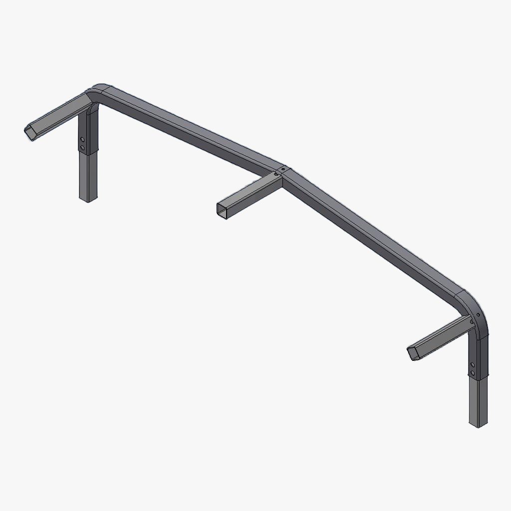 Kaptoog P135 Voor/Achter Zink