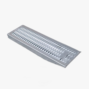 Oprijplaat kort TP Aluminium