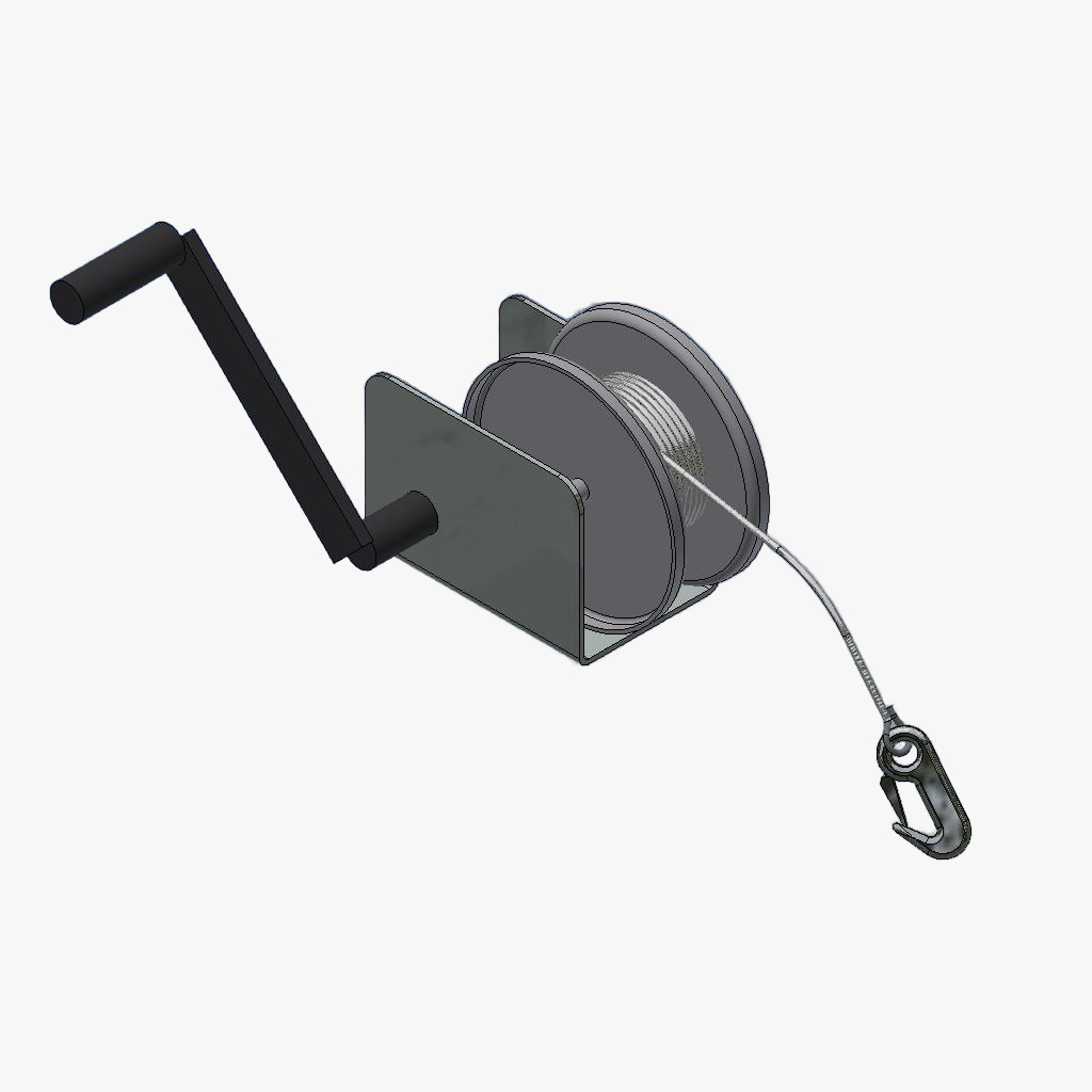 Lier met Zwengel en Kabel