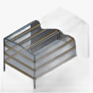 Huif PK/PMC 1800mm L-Grijs