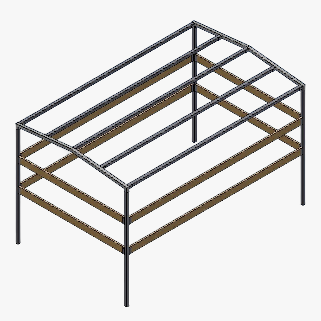 Huifstellage 276 170 160cm