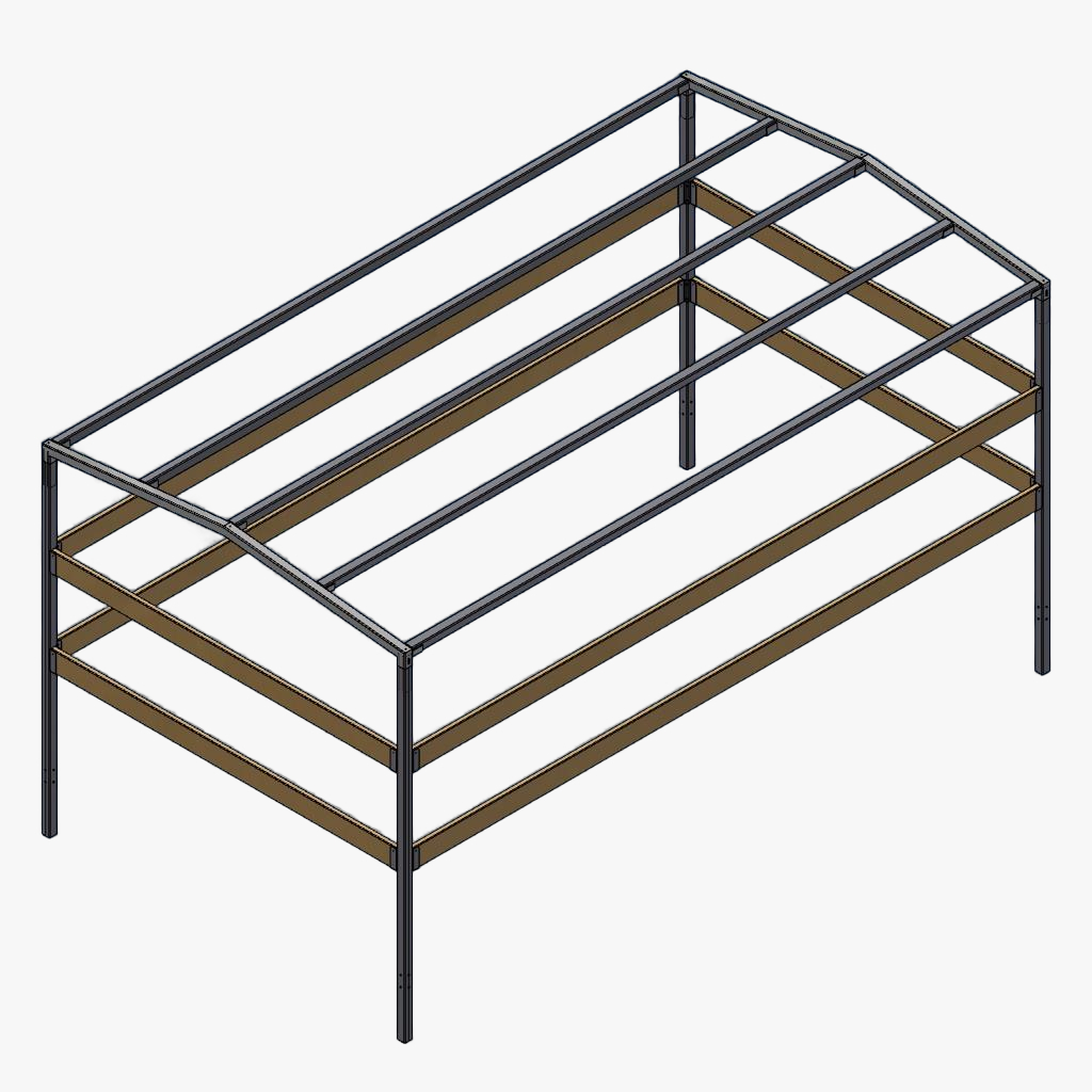 Huifstellage 306 170 160cm