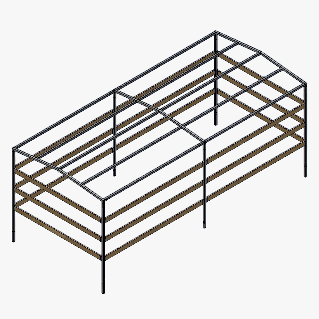 Huifstellage 506 224 200cm