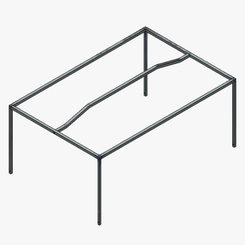 Stellage BV/SG 1200 gebogen toog 2018