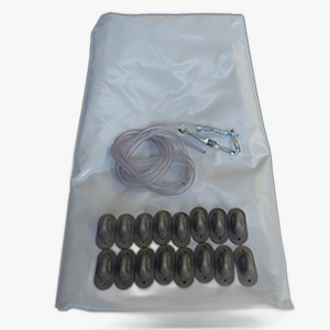 Huifdoek F4U BT 1200 L-Grijs 2S Toog