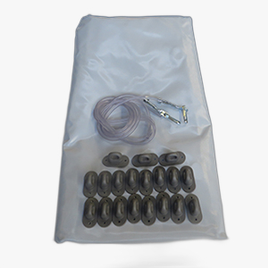 Huifdoek F4U DV 1500 L-Grijs 2S Toog