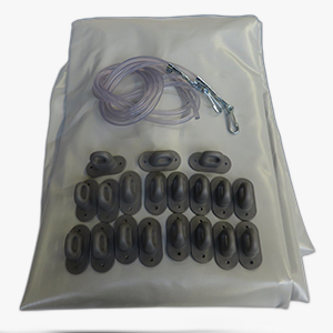 Huifdoek DV 1500 L-Grijs 2S Toog