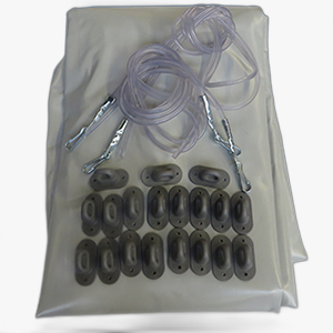 Huifdoek DV 1500 L-Grijs 4S Toog