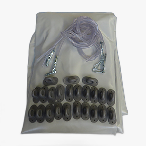 Huifdoek FW 1800 L-Grijs 4S Toog