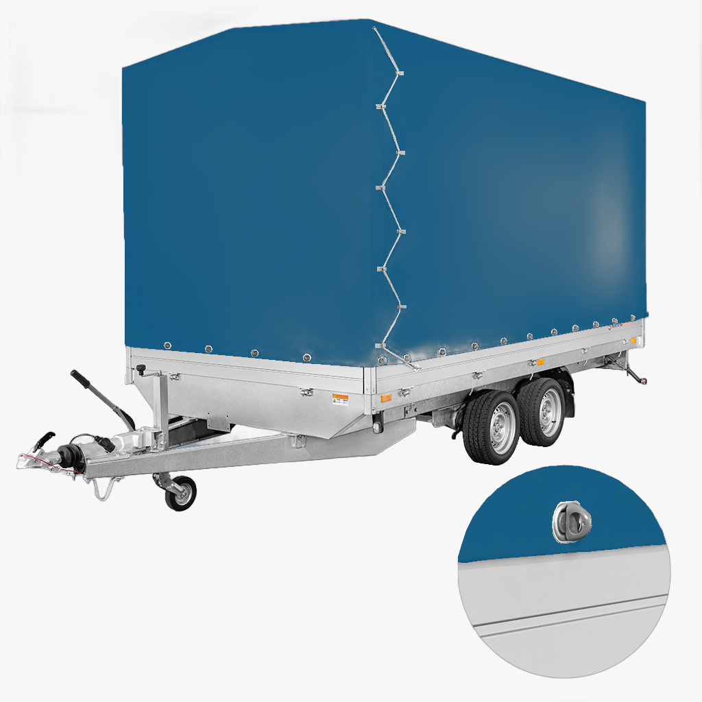 Huif PL K1 K3 TP 256 150 180cm blauw draaisl.