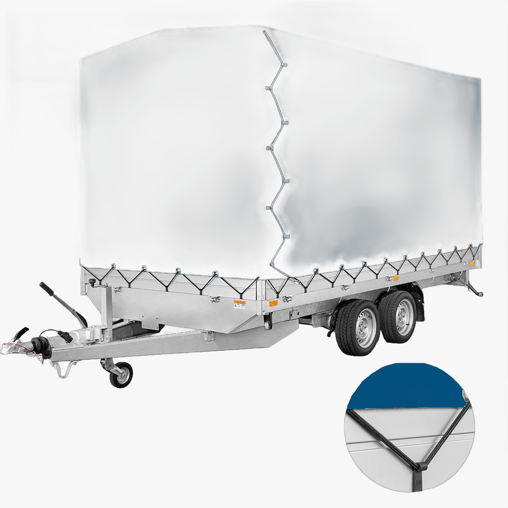 Huif PL K1 K3 TP 306 184 200cm blauw elast.