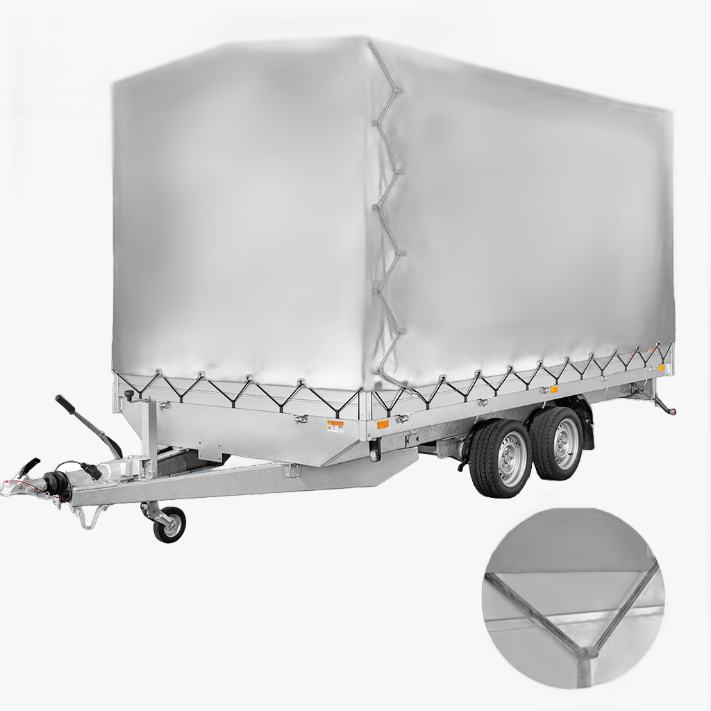 Huif PL K1 K3 TP 356 184 180cm grijs elast.