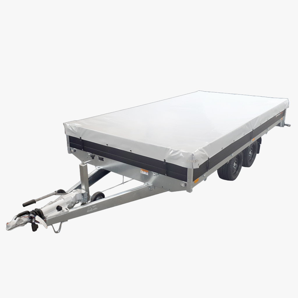 Vlakzeil PKT 356 x 184 cpl lichtgrijs RAL 7038