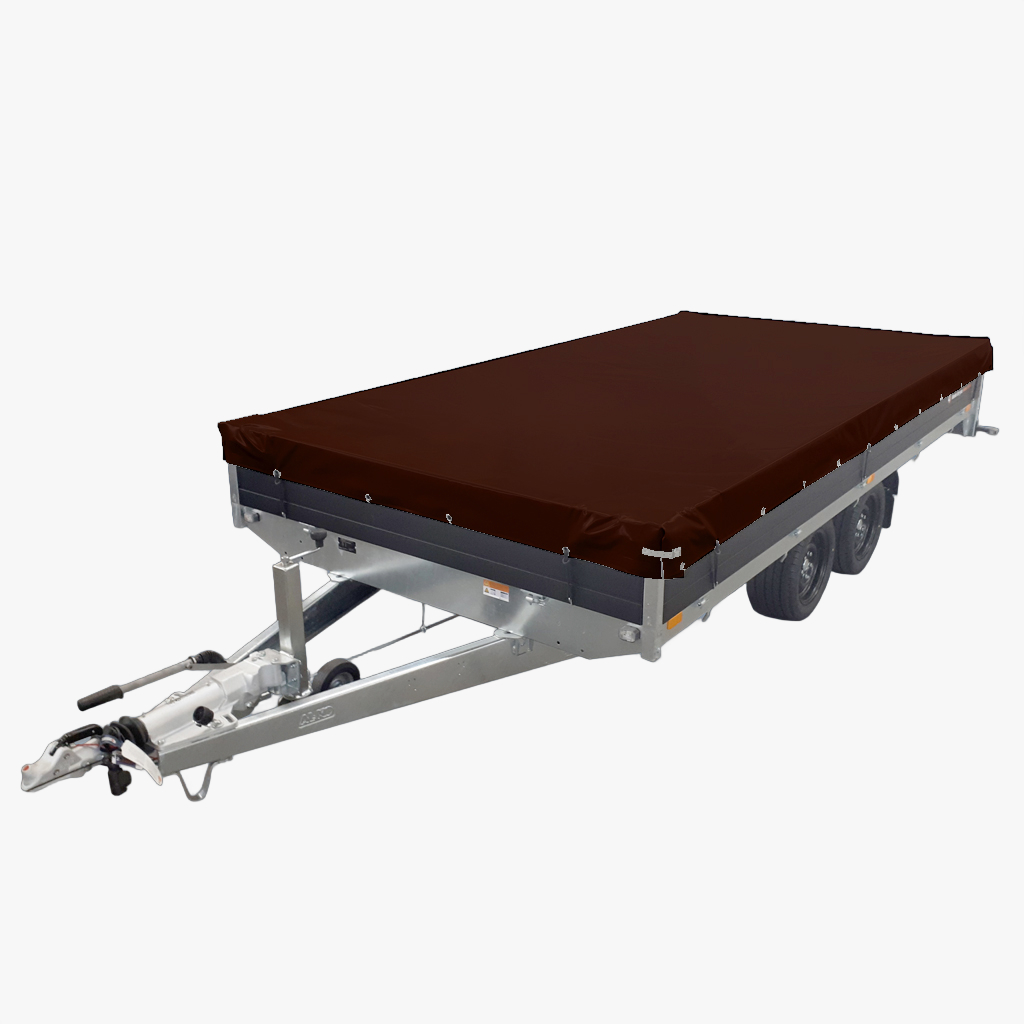 Vlakzeil PKT 406 x 184 cpl bruin RAL8017