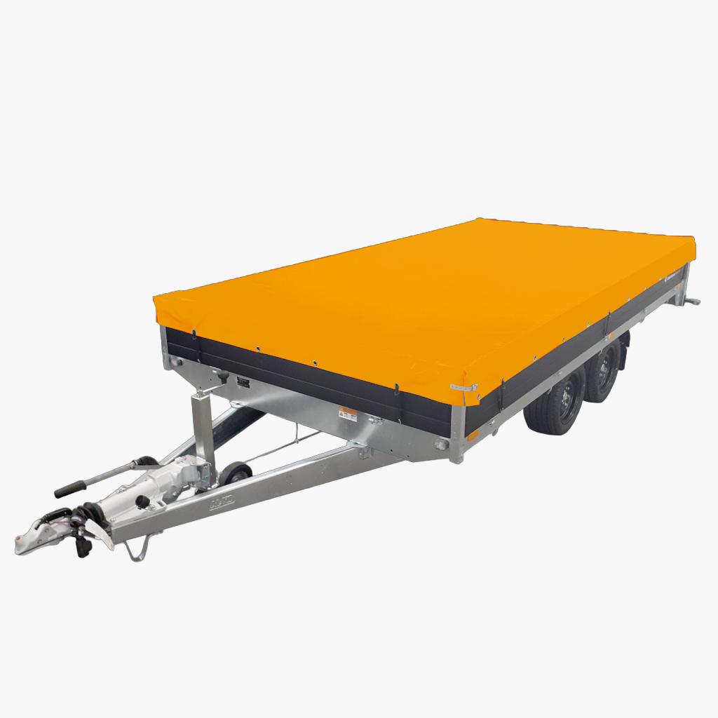 Vlakzeil PKT 506 x 224 cpl geel RAL1003