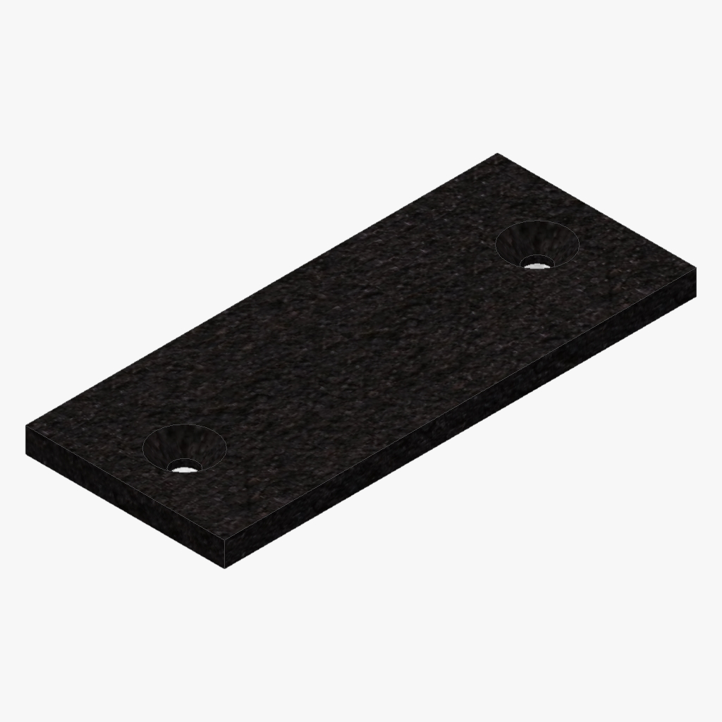 Stootblok kunststof tbv Magnum oprij