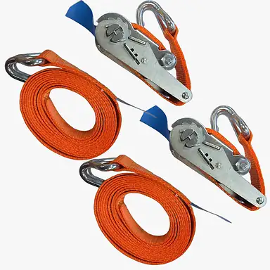 Spanbanden (2 stuks) met haken