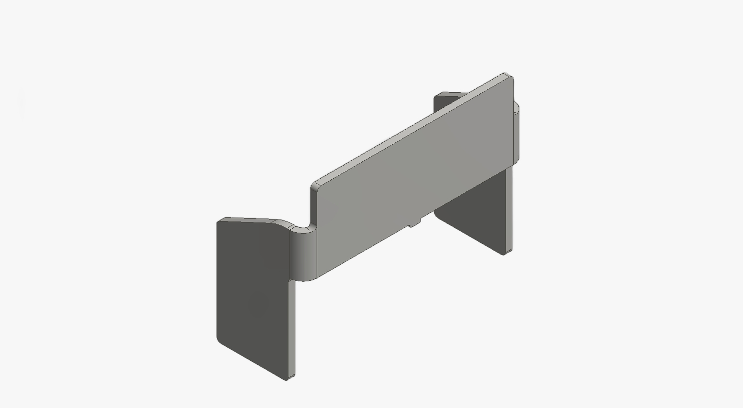 Overzetplaat disselbevestiging PL