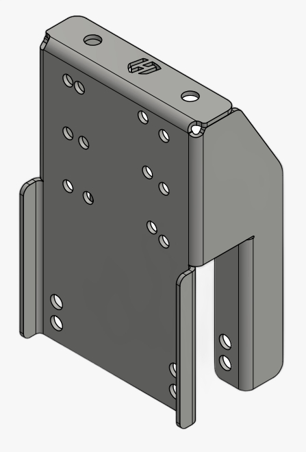 Disselmontagesteun neuswiel / reservewiel